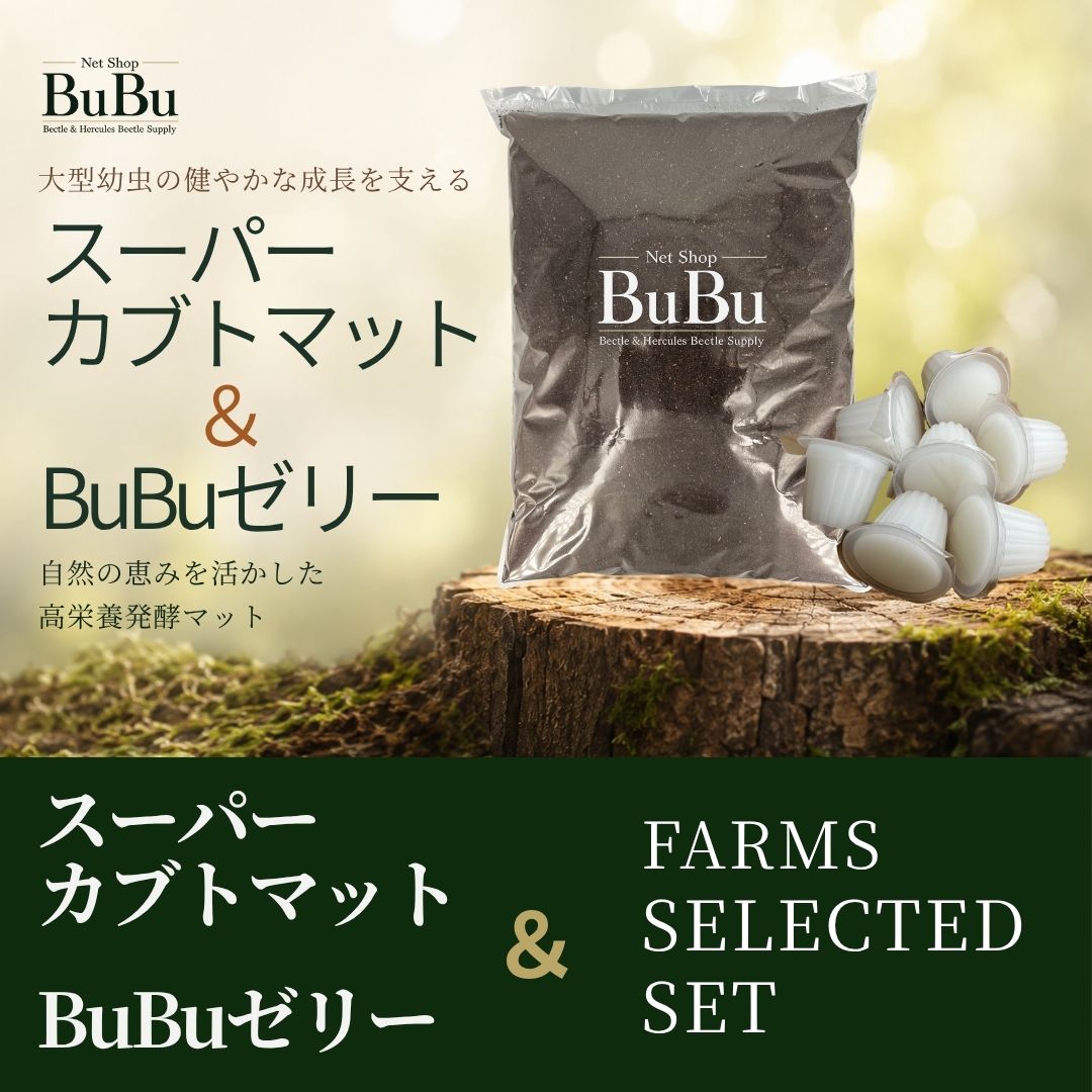 スーパーカブトマット＋BuBuゼリー