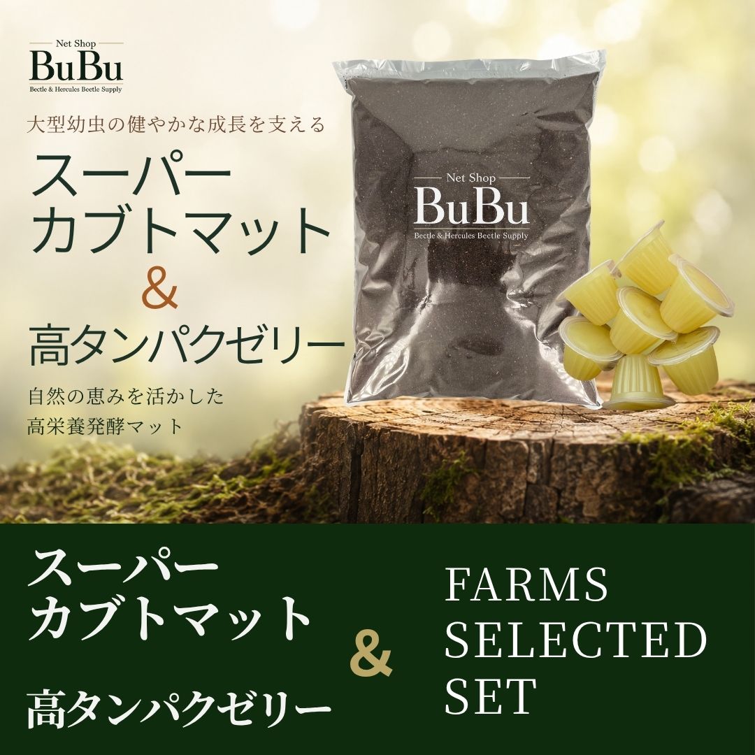 スーパーカブトマット＋高たんぱくゼリー