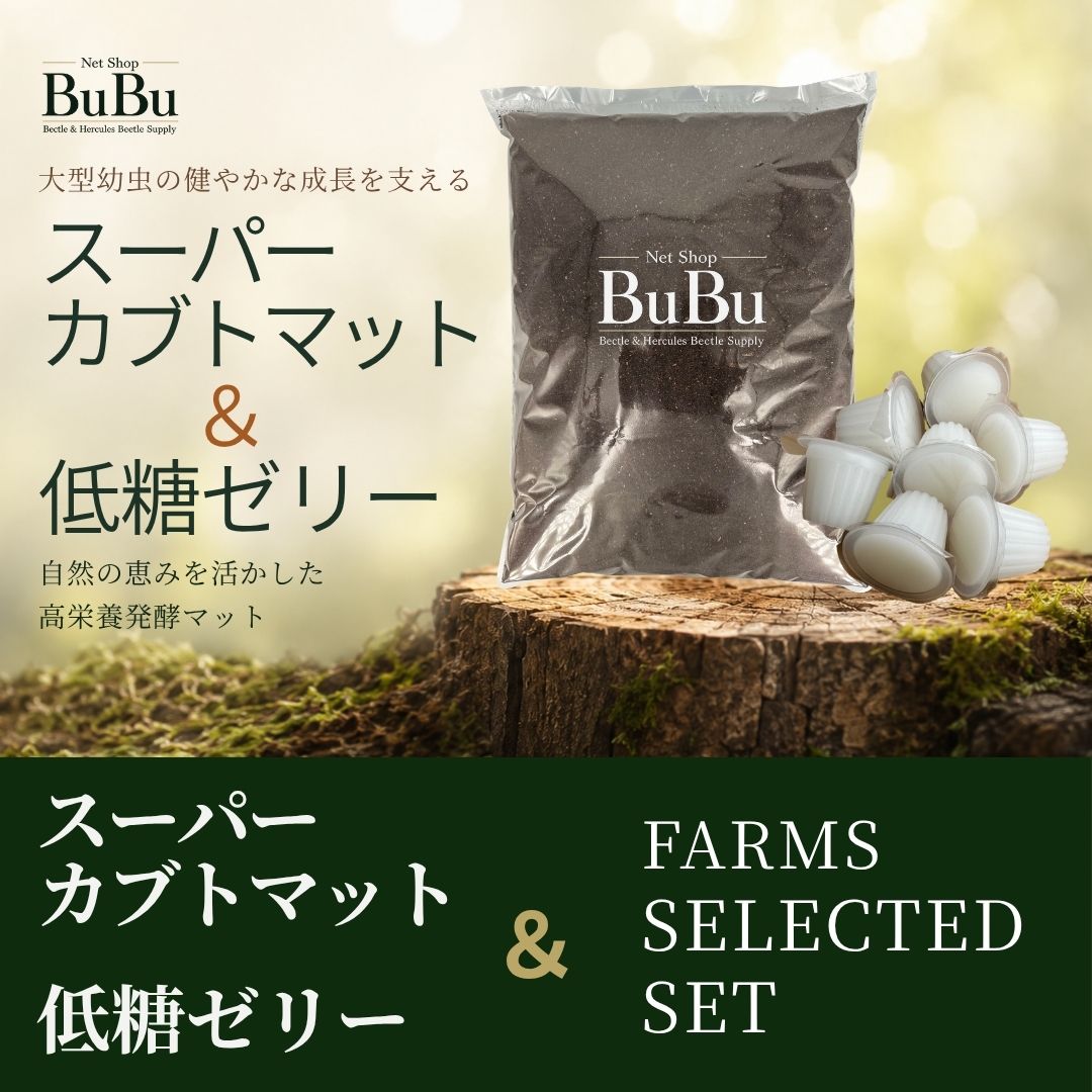 スーパーカブトマット＋低糖ゼリー